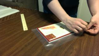 How to Laminate a Book Cover [upl. by Kluge]