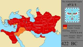 The History of the Achaemenid Empire Every Year [upl. by Husein]