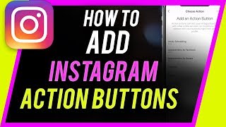 How To Add Action Buttons To Instagram Profile [upl. by Odnamra879]