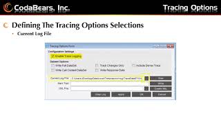 Tracing Options for Epicor 10 [upl. by Eintirb]