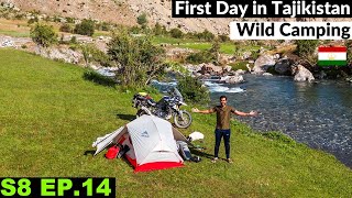 Never EXPECTED to See this all on First Day in Tajikistan 🇹🇯 S8 EP14 Pakistan to Japan Motorcycle [upl. by Yedarb987]