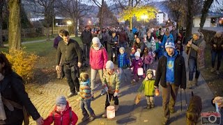 Martinsfest mit Laternenumzug Lienz [upl. by Munster]