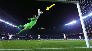 Impossible Goalkeeper Saves in Football [upl. by Pennie]