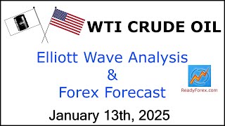 Crude Oil  Crude Oil Analysis  January 13 2025  WTI Crude Oil  WTI  Crude Oil Forecast [upl. by Weiman]