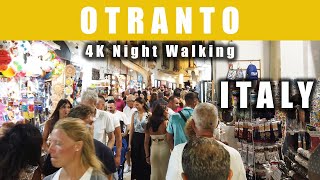 OTRANTO Italy Night Walk 4K UHD [upl. by Gaiser]