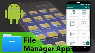 Android File Manager App Project [upl. by Einapets]