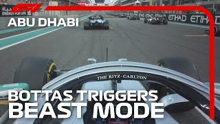 Bottas Triggers Beast Mode  2019 Abu Dhabi Grand Prix [upl. by Ovida]