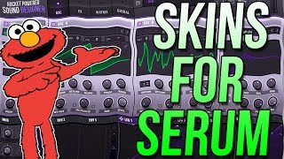 MAKING DOPE SKINS IN XFER SERUM TUTORIAL HOW TO FREE SKIN [upl. by Broome360]