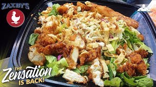 Zaxbys® Zensation Zalad Review 🐔🥗 Fan Favorite [upl. by Trefor405]