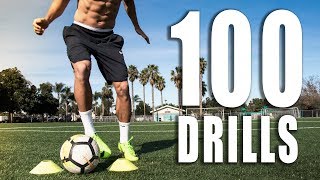 100 Individual Soccer Training Drills [upl. by Audrey]