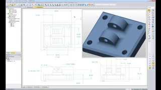 Alphacam 2014 R2  Part Modeler 2D to 3D [upl. by Ignatz286]