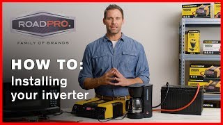 Powerdrive Inverter HOW TO 3  How to install your power inverter [upl. by Meghan989]