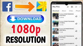 How to download private facebook videos in gallery [upl. by Leimaj]