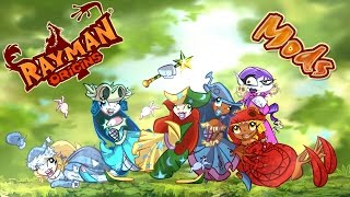 Rayman Origins Playable Nymph Mods [upl. by Malvino]