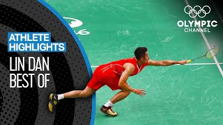 Lin Dans 🇨🇳 Best Badminton Moments at the Olympics  Athlete Highlights [upl. by Ibrab]