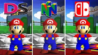 Super Mario 64 1996 Nintendo DS vs N64 vs Nintendo Switch Which One is Better [upl. by Nurse]