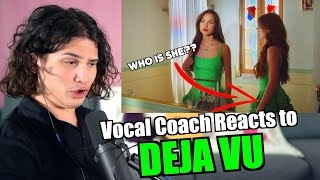 Vocal Coach Reacts to Olivia Rodrigo  Deja Vu [upl. by Yarvis795]