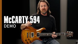 The McCarty 594  Demo  PRS Guitars [upl. by Attelliw]