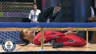 Unbelievable LIMBO World Record  Guinness World Records [upl. by Htebazie]