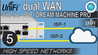 DUAL WAN Dual ISP  UNIFI DREAM MACHINE PRO [upl. by Ylelhsa]