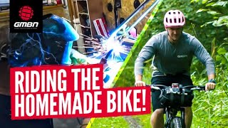 Riding The Mountain Bike I Built In My Garage  Blakes Epic Ride To Bournemouth [upl. by Benedikt471]