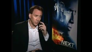 Nicolas Cage Interview for Next 2007 [upl. by Maroj]