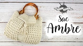 CROCHET COMMENT FAIRE UN BEAU SAC A MAIN FACILE ET RAPIDE [upl. by Lila]