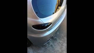 Alfa 147 racing sound exhaust magnaflow [upl. by Annaehr]