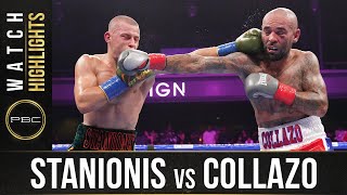 Stanionis vs Collazo HIGHLIGHTS August 7 2021  PBC on FOX [upl. by Atnohs755]