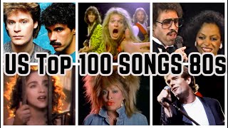 US Billboard Top 100 Songs of the 80s [upl. by Anailuj]