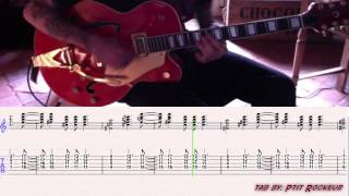 Brian Setzer  Blue Moon of Kentucky guitar tab [upl. by Latreece]