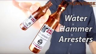 Water Hammer Arresters  Residential vs Commercial [upl. by Selmner]