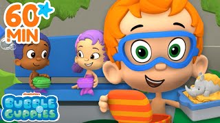 Lunchtime with Bubble Guppies 🍕 60 Minute Compilation  Bubble Guppies [upl. by Yrro436]