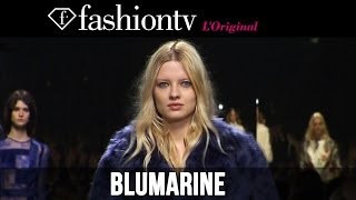 Blumarine FallWinter 201415  Milan Fashion Week MFW  FashionTV [upl. by Ahsirtak]