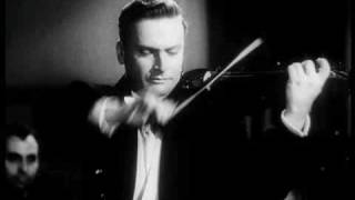 Yehudi Menuhin plays Mendelssohn violin concerto [upl. by Yram]