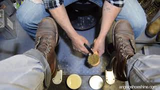 CAN YOU STAY AWAKE TILL THE END  ANGELO SHOE SHINE ASMR [upl. by Berty]