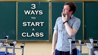 ESL  How To Start a Class [upl. by Blisse]