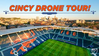 Epic FPV Drone Tour of FC Cincinnati’s New Stadium  Homecoming [upl. by Shoshana]