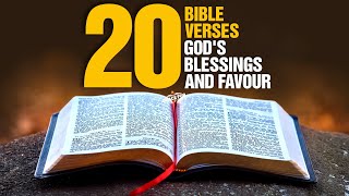 The Best Bible Verses For Gods Favour and Blessings [upl. by Eenet539]