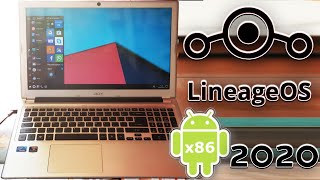 LineageOS for PC 2020 Installation and Preview [upl. by Harias513]