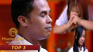 MASTERCHEF INDONESIA  SAD MOMENT GOODBYE OUR LORD ADI  TOP 3 [upl. by Reivad]