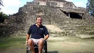 Costa Maya amp Chacchoben Mayan Ruins Wheelchair Access [upl. by Schmeltzer47]