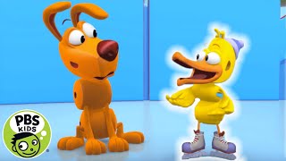 WORDWORLD  Ducks Skating Mayhem  PBS KIDS [upl. by Carmina]