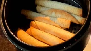 Air Fryer Frozen Taquitos  How To Cook Frozen Taquitos In The Air Fryer [upl. by Christopher]