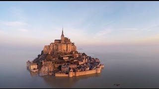 The Magical MontSaintMichel an Island once more at high tide [upl. by Barnie]