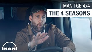 MAN TGE 4x4 The 4 Seasons  MAN Truck amp Bus [upl. by Elylrac]