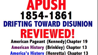 American Pageant Chapter 19 Review APUSH [upl. by Batholomew483]