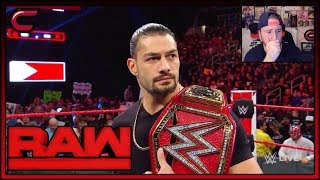 Roman Reigns Heartbreaking Leukemia Announcement Reaction [upl. by Mcgray]