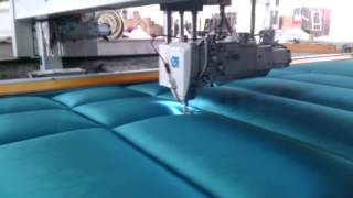 FALCON  Double Needle Quilting Machine  UPHOLSTERY [upl. by Meda]