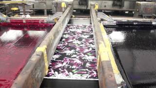 Printed Fabric Production [upl. by Schlicher]